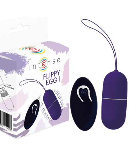 INTENSE - OEUF VIBRANT FLIPPY I AVEC TÉLÉCOMMANDE VIOLET