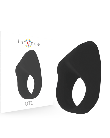 INTENSE - ANNEAU VIBRATEUR RECHARGEABLE NOIR OTO