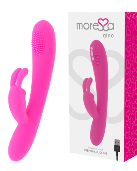 MORESSA - GINO RECHARGEABLE EN SILICONE PREMIUM