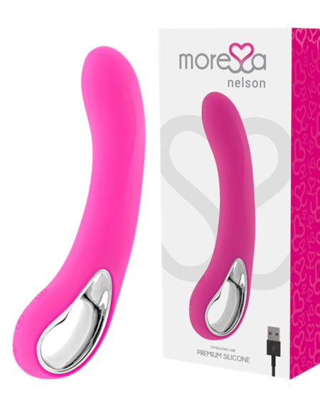 MORESSA - NELSON RECHARGEABLE EN SILICONE PREMIUM