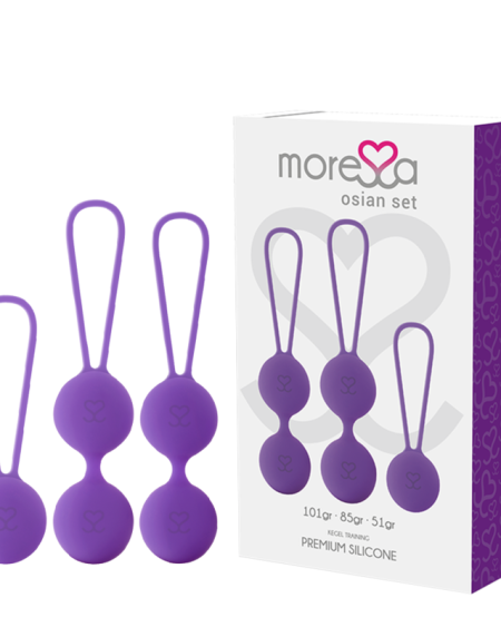 MORESSA - OSIAN SET PREMIUM SILICONE LILAS
