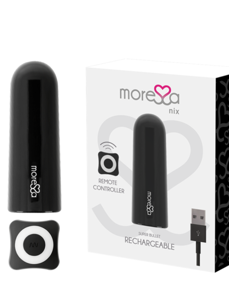 MORESSA - NIX VIBRATEUR TÉLÉCOMMANDE NOIR