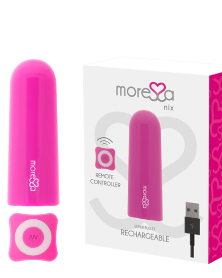MORESSA - NIX VIBRATEUR TÉLÉCOMMANDE ROSE