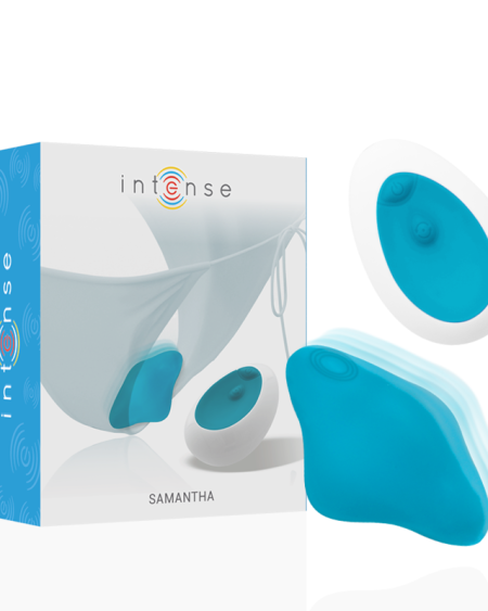 INTENSE - SAMANTHA PANTIE TÉLÉCOMMANDE BLEU