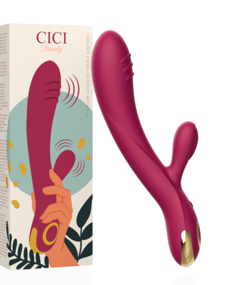 CICI BEAUTY - VIBRATEUR LAPIN EN SILICONE PREMIUM