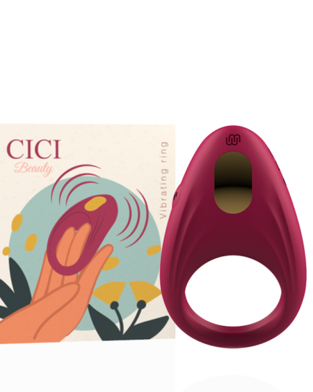 CICI BEAUTY - ANNEAU VIBRANT EN SILICONE PREMIUM