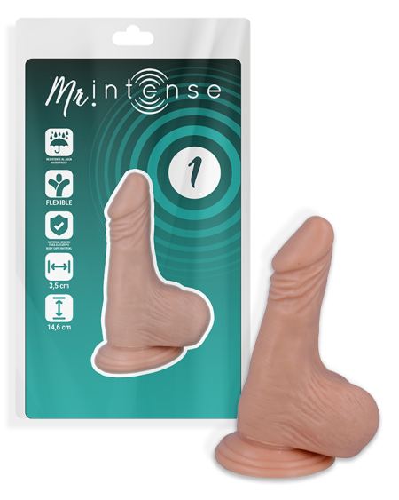 MR INTENSE - 1 PÉNIS RÉALISTE 14.6 CM -O- 3.5 CM