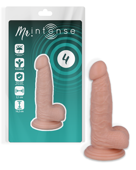 MR INTENSE - 4 PÉNIS RÉALISTE 16.2 CM -O- 3.1 CM
