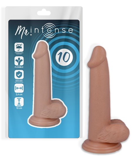 MR INTENSE - 10 PÉNIS RÉALISTE 18 CM -O- 3.4 CM