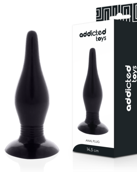 ADDICTED TOYS - PLUG ANAL 14.5 CM NOIR