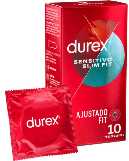 DUREX - SENSITIVO SLIM FIT 10 UNITÉS