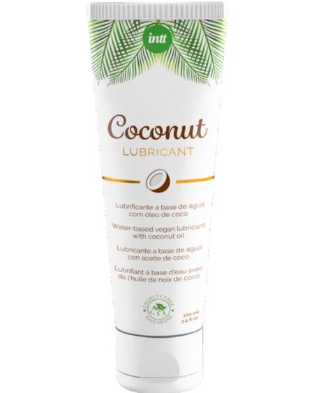 INTT - LUBRIFIANT VÉGÉTALIEN BASE D'EAU AU SAVEUR INTENSE DE NOIX DE COCO