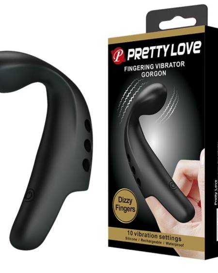 PRETTY LOVE - DÉS VIBRATEUR BLACK GORGON
