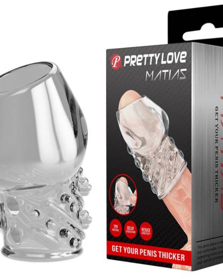 PRETTY LOVE - ÉPAISSISSEUR DE PÉNIS TRANSPARENT MATIAS