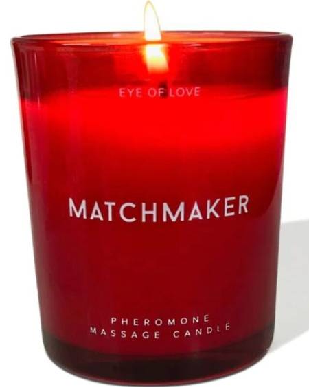 EYE OF LOVE - MATCHMAKER BOUGIE DE MASSAGE DIAMANT ROUGE LATTIRER 150 ML