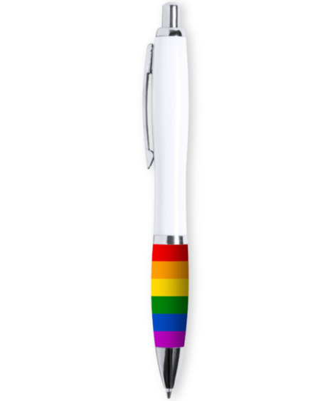PRIDE - BIROS DRAPEAU LGBT BLANCS
