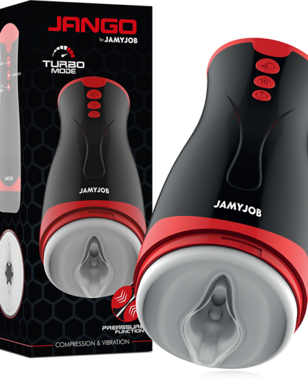 JAMYJOB - MASTURBATEUR  COMPRESSION ET VIBRATION JANGO