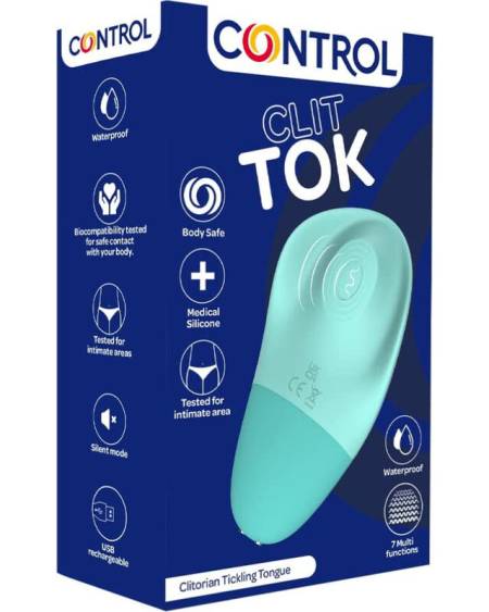 CONTROL - LANGUE STIMULATEUR DE CLITORIS RECHARGEABLE CLIT TOK