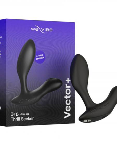 WE-VIBE - MASSEUR DE PROSTATE VECTOR+ NOIR