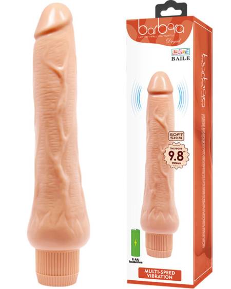 BAILE - VIBRATEUR RÉALISTE BARBARA 25 CM