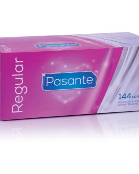 PASANTE - PRÉSERVATIFS RÉGULIERS 144 UNITÉS
