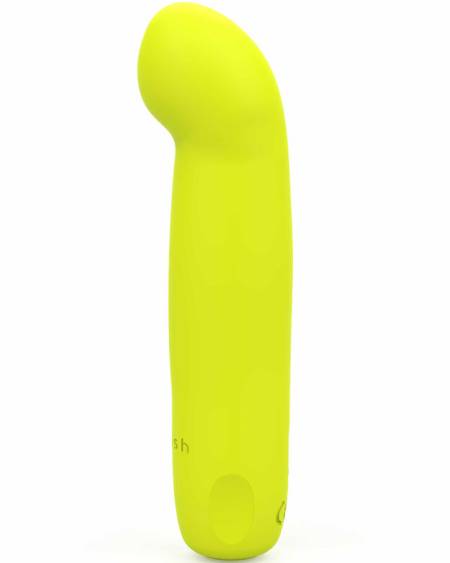 B SWISH - VIBRATEUR EN SILICONE RECHARGEABLE BCUTE CURVE INFINITE CLASSIC JAUNE