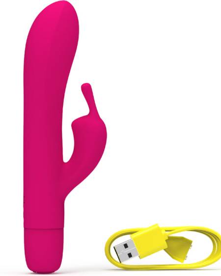 B SWISH - VIBRATEUR RECHARGEABLE CLASSIQUE BWILD BUNNY INFINITE SILICONE ROSE
