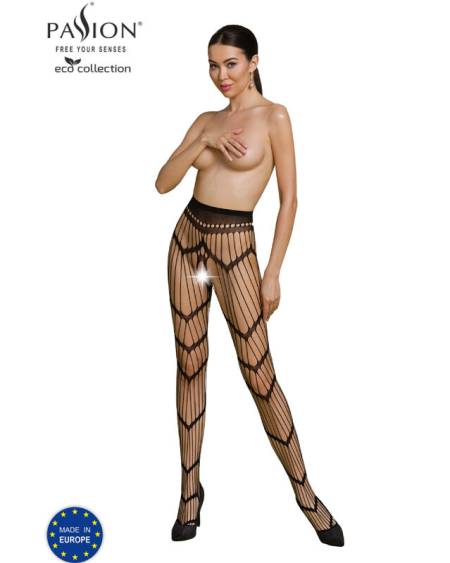 PASSION - ECO COLLECTION BODYSTOCKING ECO S006 NEGRO