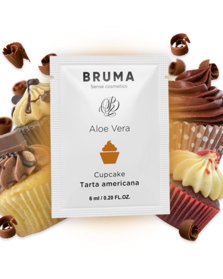 BRUMA - GEL GLISSANT À L''ALOE VERA SAVEUR CUPCAKE 6 ML