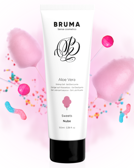 BRUMA - GEL GLISSANT À L'ALOE VERA SAVEUR BONBONS 100 ML