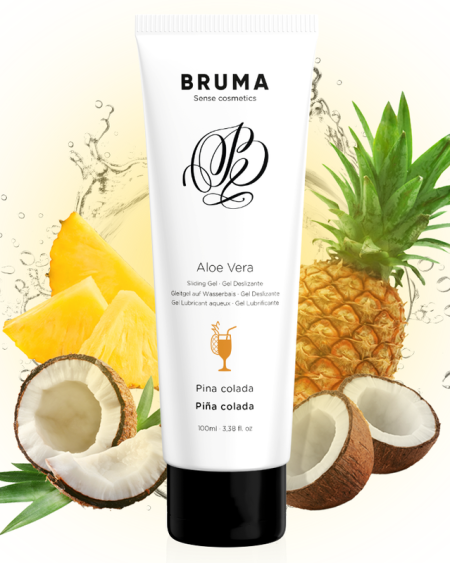 BRUMA - GEL GLISSANT À L''ALOE VERA SAVEUR PINA COLADA 100 ML