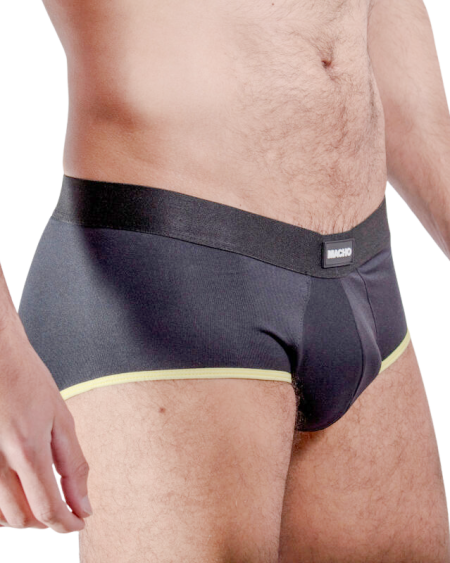 MACHO - MS24A CALZONCILLO BRIEF DARK AMARILLO L