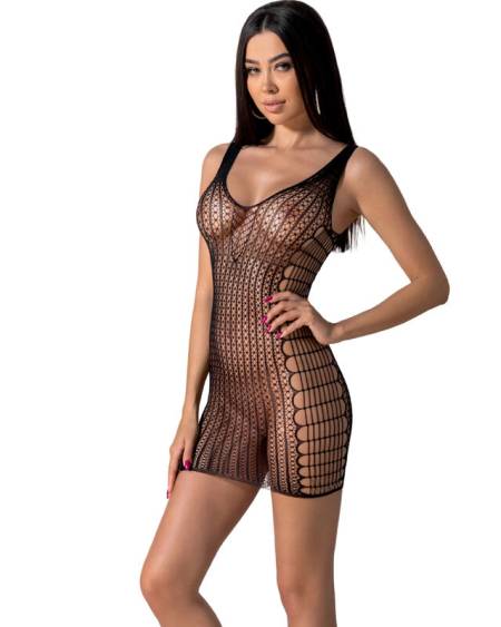 PASSION - BS097 BODYSTOCKING NEGRO TALLA UNICA