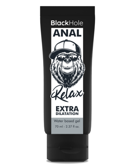 BLACK HOLE - GEL A BASE D''EAU DILATATION ANALE 70 ML