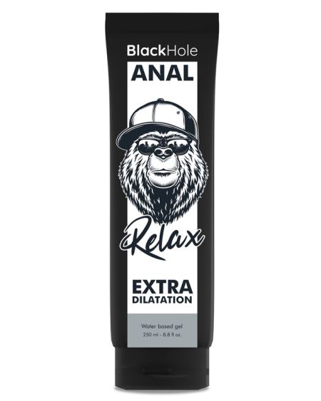 BLACK HOLE - GEL A BASE D''EAU DILATATION ANALE 250 ML