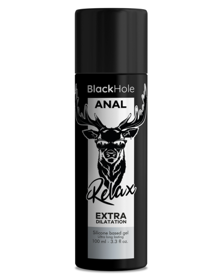 BLACK HOLE - GEL TROU NOIR BASE SILICONE DILATATION ANALE 100 ML