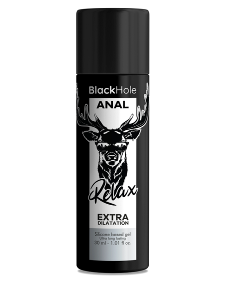 BLACK HOLE - GEL TROU NOIR BASE SILICONE DILATATION ANALE 30 ML