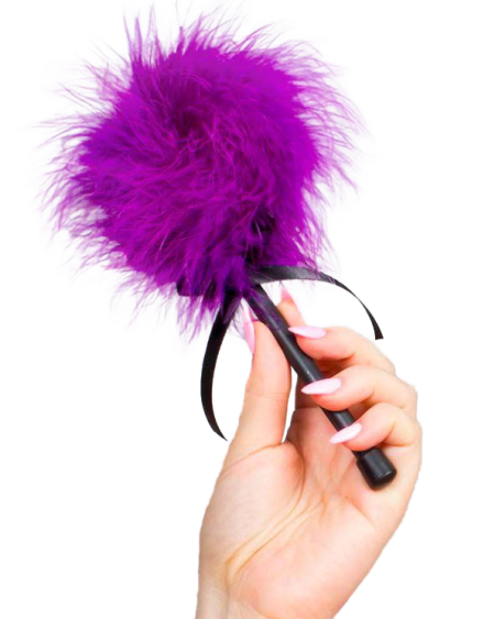 SECRETPLAY - DUSTER MARABOU ROSE VIOLET