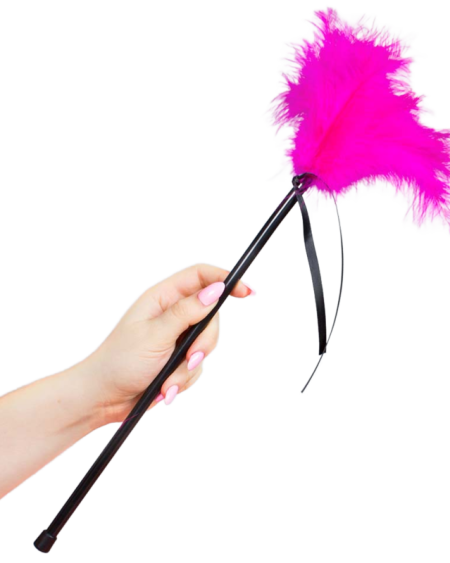 SECRETPLAY - PLUMES ROSE 40 CM