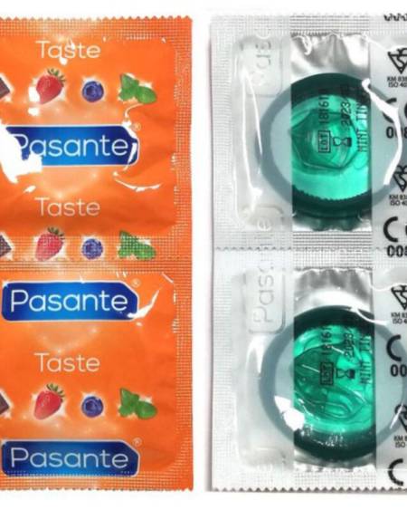 PASANTE - PRÉSERVATIFS SAVEUR MENTHE SAC 144 UNITÉS