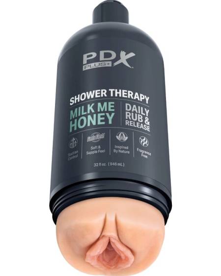 PDX PLUS - MASTURBATEUR STROKER CONCEPTION DISCRÈTE DE LA BOUTEILLE DE SHAMPOOING AU MIEL MILK ME