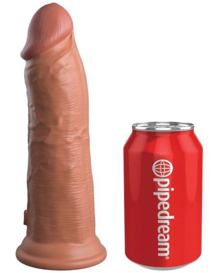 KING COCK - ELITE GODE RÉALISTE EN SILICONE 20.3 CM CARAMEL