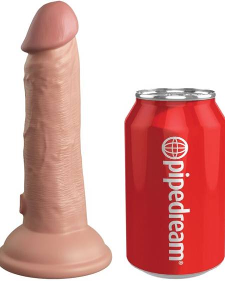 KING COCK - ELITE GODE RÉALISTE VIBRANT  SILICONE 15.2 CM