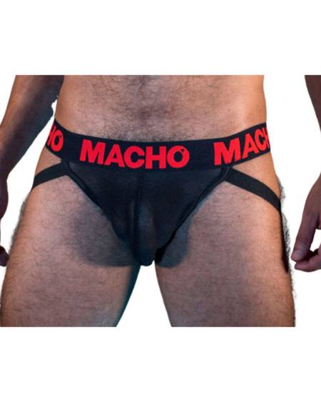 MACHO - MX26X2 JOCK NEGRO/ROJO XL