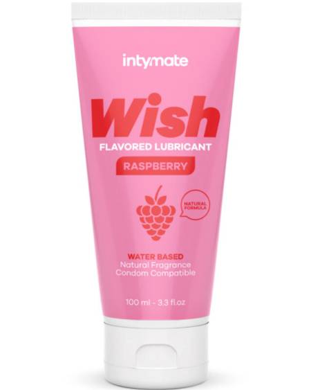 INTIMATELINE INTYMATE - WISH LUBRIFIANT SAVEUR FRAMBOISE 100 ML