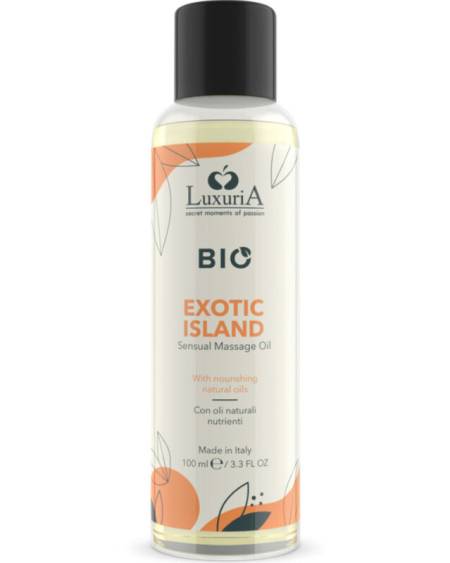 INTIMATELINE LUXURIA - HUILE DE MASSAGE BIO ÎLES EXOTIQUE 100 ML