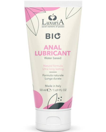 INTIMATELINE - LUXURIA LUBRIFIANT BIO ANAL BASE D'EAU 50 ML