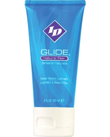 ID GLIDE - LUBRIFIANT BASE D'EAU TUBE DE VOYAGE ULTRA LONGUE DURÉE 60 ML