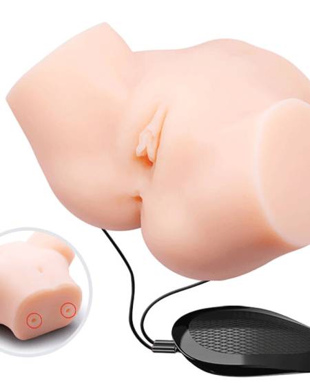 CRAZY BULL - VIBRATEUR VAGIN ET ANUS RÉALISTE SAMANTHA