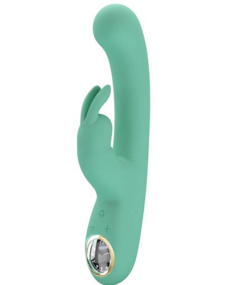 PRETTY LOVE - VIBRATEUR LAMAR LAPIN ET POINT G VERT